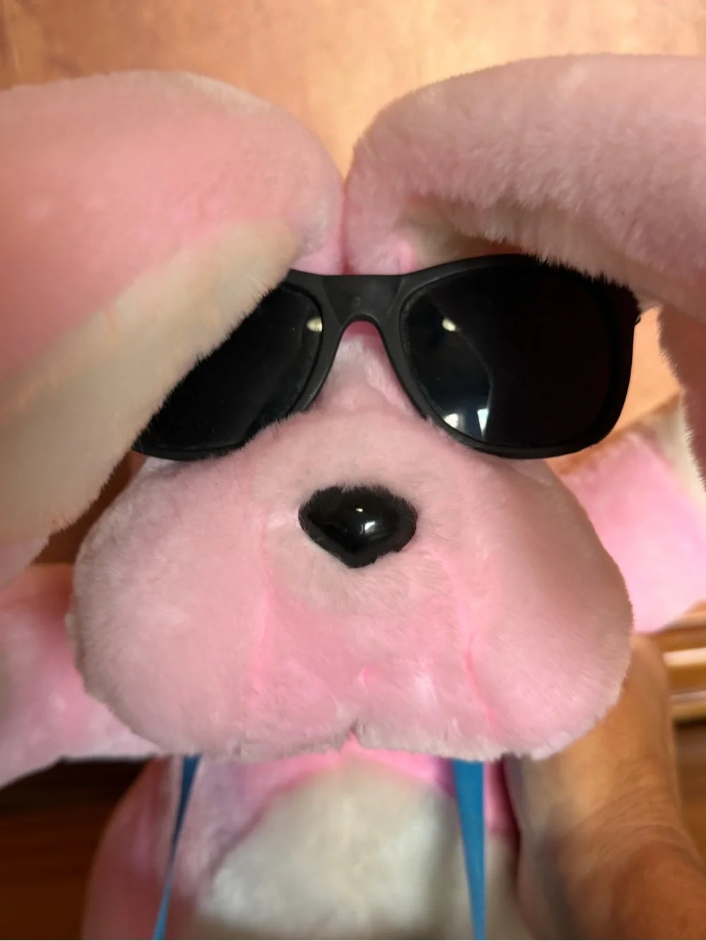 1995 ENERGIZER Bunny Plush Stuffed Toy Rabbit Drum Glasses Battery Promo Lrg 22”